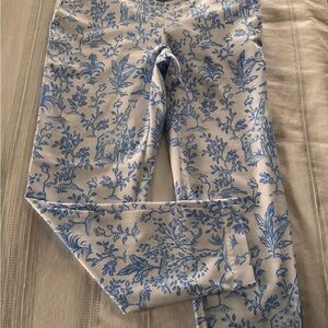 Lilly Pulitzer Blue Floral Women Jeggings